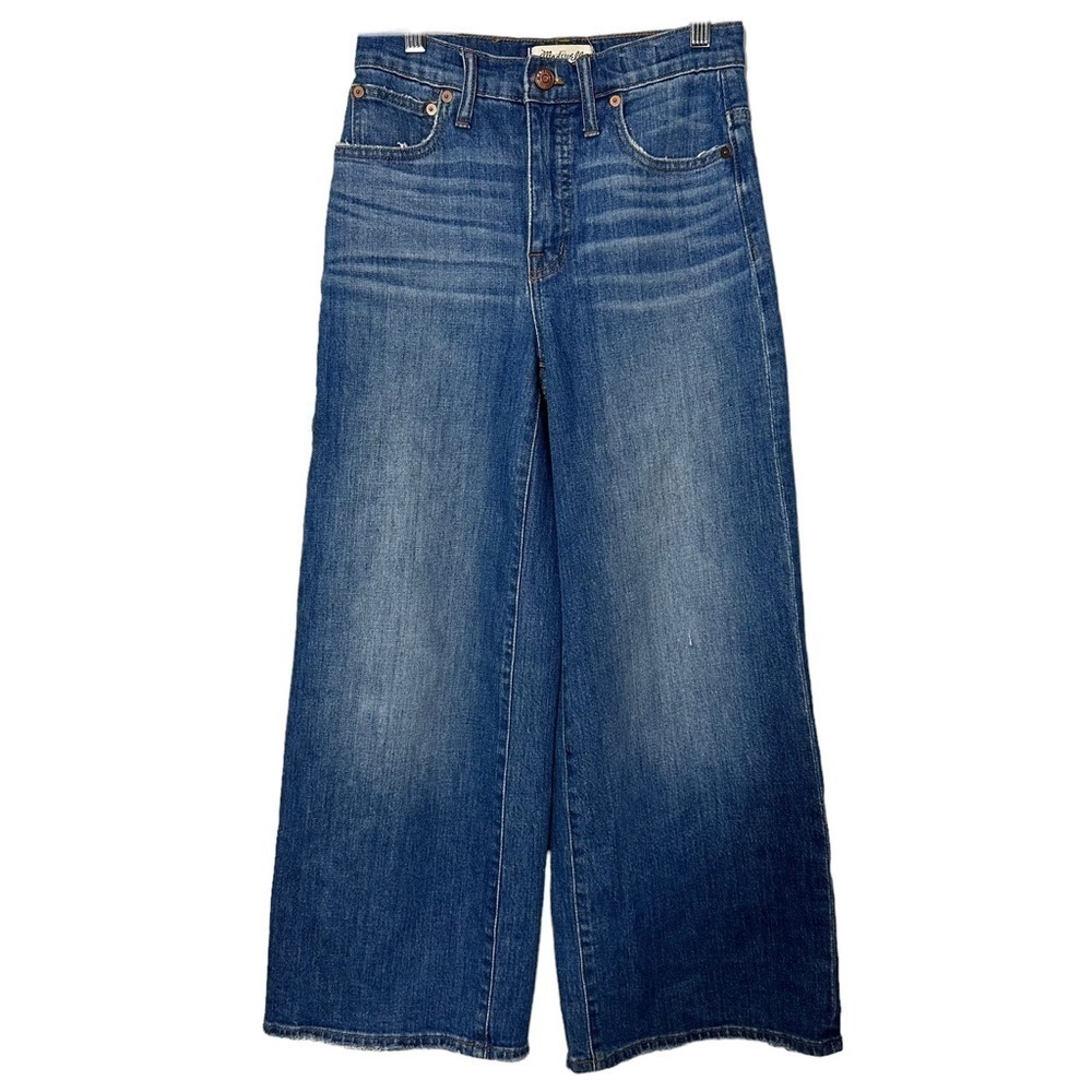 Madewell Wide Leg Crop Jeans - Picture 11 of 11